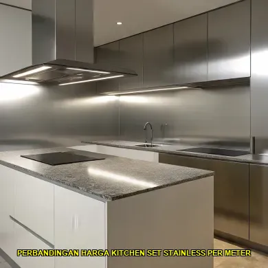 Mendalami Perbandingan Harga Kitchen Set Stainless Per Meter